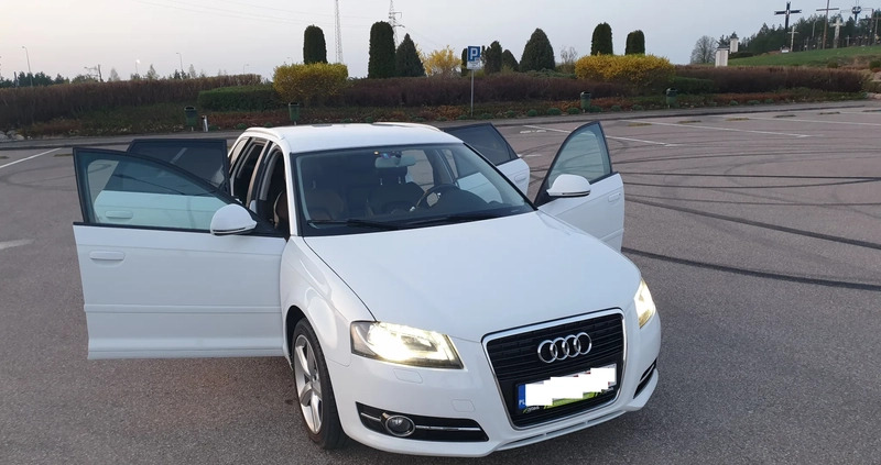 Audi A3 cena 29600 przebieg: 212411, rok produkcji 2008 z Białystok małe 254